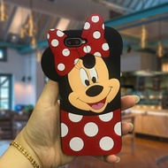 Oppo A7 A3s A5s A12 A12e F7 F9 Minnie Mouse Soft Silicone Case