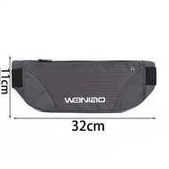 #N/A - N89 (灰色)旅行防盜袋 跑步腰包 貼身腰包 護照包 隱形腰包 防盜包 銀包 散銀包 貼身小包 運動腰包 旅行小袋 戶外貼身腰包 旅行腰包袋 防盜阻擋RFID 腰帶錢包 信用卡 ID 