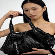 全新Vivienne Westwood西太后 黑色保齡球包