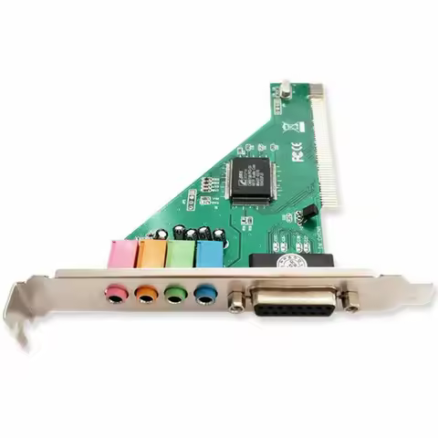 4.1 PCI Sound Card 8738 Audio Extend Adapter for PC Desk Computer Motherboard 4.1 Sound Channel Inde