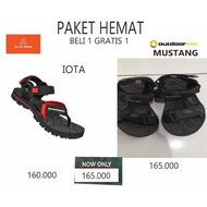 DUTAIRAMA - SAVING PACKAGE BUY 1 GET 1 FREE MUSTANG OUTDOOR SANDALS + IOTA
