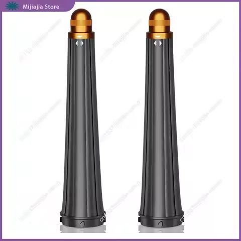 2X Conical Long Barrels Attachment For Dyson Airwrap HS01 HS05, 20MM-36MM Auto-Wrap Curling Iron Gol