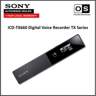 Online Singapore - Sony ICD-TX660 Digital Voice Recorder TX Series