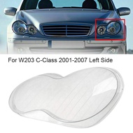Car Front Headlight Clear Lens Lampshade Shell Cover for Mercedes Benz 2001-2007 W203 C-Class 180 20