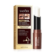 SADOER Retinol Eye Cream Stick Anti Dark Circles ใต้ตา Moisturizing Firming Eyes Cream Eye Skin Care