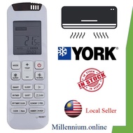 ***READY STOCK*** ( YK-1318 ) Replacement For York Air Cond Air Conditioner Remote Control