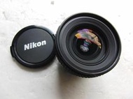 【AB的店】美品Nikon AF NIKKOR 20mm F2.8D 超廣角可轉接Sony Nex M4/3