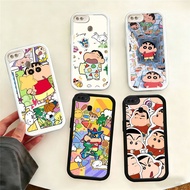 VK8 Crayon Shinchan Casing for OPPO Reno 3 F9 4F 11F 6 11 10 5 Pro 5G TPU material