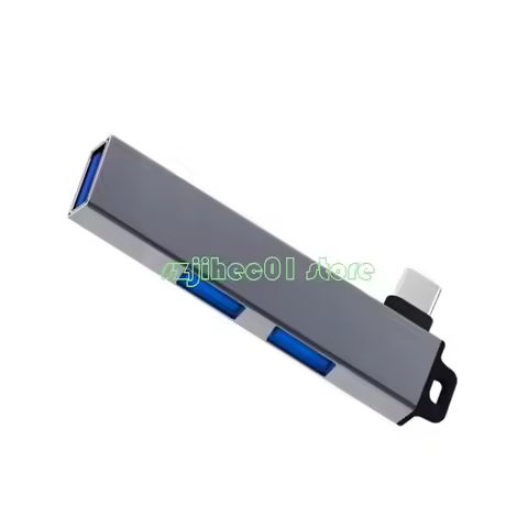 QX2A Portable USB3.0 Hub USB3.0 to MultiPorts Hub Adapter Featuring 1 USB3.0 and 2 USB2.0 Port, Plug