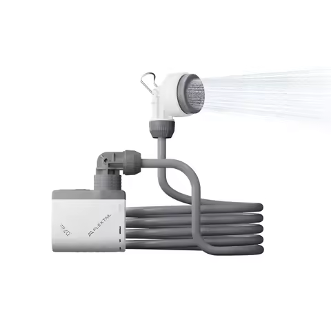 FLEXTAIL TINY SHOWER - Outdoor Camping Shower Portable Electric Shower Pump IPX7 Waterproof for Outd