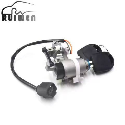 Auto Parts Tailgate Lock Cylinder With Keys Sensor for VW Golf Mk4 Polo Seat Arosa 1997-2006 1J69532