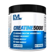 Evlution Nutrition Creatine5000, 5 Grams of Pure Creatine Monohydrate, Unflavored Powder (60 Serving