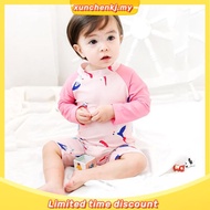 (1-4yrs) Baby Children One Piece Swimsuit Kids Swimming Suit Baju Renang Swimwear