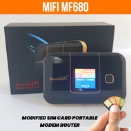 ⚡Free Shipping 🇲🇾⚡4G LTE Modified Pocket Modem MF680 CP2004 Unlimited Hotspot WiFi