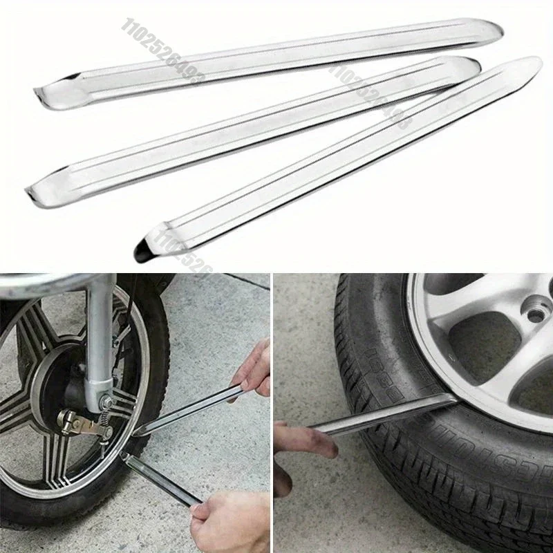 Motorbike Car Tire Metal Spoon 3PCS Remover Tyre Lever Tire Rim Opener Auto Motor Car Bike Tire Chan