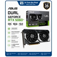 ASUS Dual GeForce RTX 5060 Ti OC 16GB GDDR7 Video Card | PCIe 5.0 | DLSS 4 | Ray Tracing | New Box