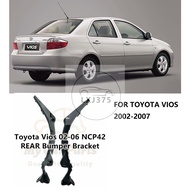 rear bumper bracket support rear bracket for TOYOTA NCP42 VIOS 2002 2003 2004 2005 2006 2007