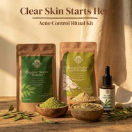 Inroots Acne Control & Oil Balance Ritual Kit | Oily Skin Care, Pimple Solution, Herbal Skincare Com