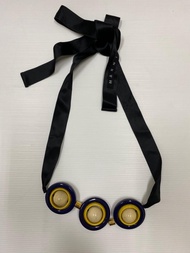 Kalung Marni/Marni Necklace Gold Blue Aksesoris