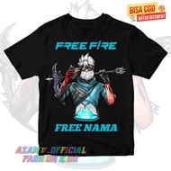 Children's T-shirts FF Children's Clothes Free Fire Skin Bundle Free Name / FF Character Free Fire T