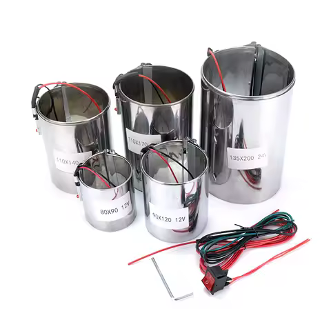 Universal Adjustable 120W Diesel Filter Heater 12V 24V for Car Truck Diesel Vehicle Winter Diesel Fi
