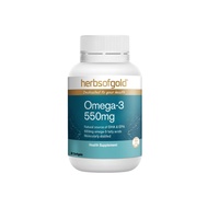 HERBS OF GOLD Omega-3 550mg (30s / 90s)