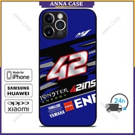 Alex Rins AR42 Yamaha MotoGP 2024 Livery Phone Case for iPhone 17 Pro Max / 15 Pro Max / 14 Pro Max 
