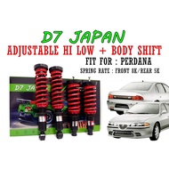 D7 JAPAN ADJUSTABLE HI LOW BODY SHIFT FOR PERDANA