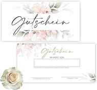 Kunterbuntspecht 50 Blank Vouchers to Fill Yourself Nail Studio Hairdresser Cosmetics Massage Wellne