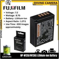 FUJIFILM NP-W126S / NP-W126 Li-Ion Battery Pack(FORX-Pro2, X-Pro1, X-T2, X-T1, X-T3, X-T10, X-T20, X-E3, X-E2S, X-E2, X-E1, X-M1, X-A10, X-A5, X-A3, X-A2, X-A1, X-H1, X100F, )