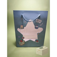 Roro Jump Mica Window Paper Bag Souvenir Bag Gift Bag 24.5 x 19.5 x 9.5 cm
