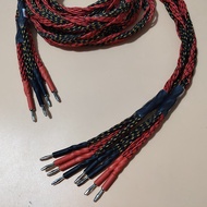 Top Configuration New 16 core HIFI Audio Audiophile Cable Bi wire HI-End WE Western Electric Speaker