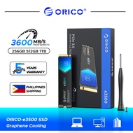 ORICO NVME SSD M.2 2280 PCIe 3.0 SSD 256GB 512GB 1TB for Creators Work(e3500)