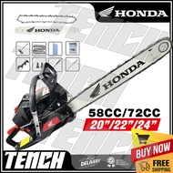 Honda chainsaw gasoline saw 24 inches 58cc/72cc 9.9KW Portable high Power saw made in japan outdoor 