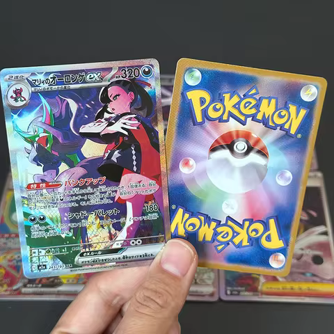 Diy Pokemon Card Mega Dream M2a Marnie Iris Zoroark Collection PTCG Japanese TCG Anime Card