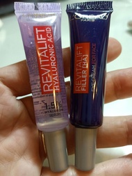 (แพ็คคู่) L'oréal ลอรีอัลREVITALIFT SERUM +EYE CREAM FILLER ขนาด 7.5 มล  ผิวหน้ากระจ่างใส ได้รวม 2 ห