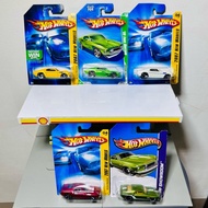 HOTWHEELS PACKAGE 5Pcs 69 FORD MUSTANG FREE PROTECTOR