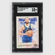[咖哩水彩卡] 2023-24 Panini Court Kings Water Color #17 Stephen Curry SGC 10 GEM MINT NBA球員卡