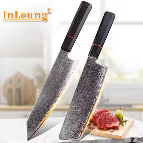 Damascus Steel Kitchen Knife Chef Knife Combination Set professional VG10 Sharp Japanese Knife Fruit