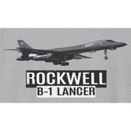 Us Air Force B-1 Lancer Ice T-Shirt Cotton 1 Round Neck Short Sleeve Casual For Men