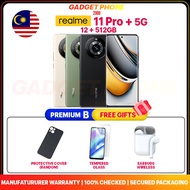REALME 11 Pro + 5G (12 + 512GB) Smartphone | Original New Set | 1 Year Realme Warranty
