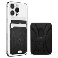 SPIGEN [Urban Fit MagFit] Scratch-Resistant Nylon Fabric Magnetic MagSafe Card Wallet Compatible wit