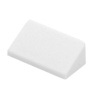 COOLPON|This Is LEGO Parts White Slope 30 1x2x 2/3 85984 4547489