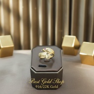 916 Gold Arowana Ring by Best Gold Shop