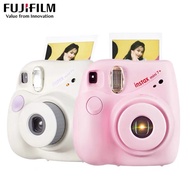 【Factory-direct】 Fuji Instant Camera White/pink Mini 7 Camera For Mini Photo Paper Autofocus Wristband For Girls Birthday New Year Holiday S