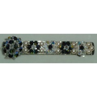 DIY Handmade Swarovski Crystal Beads&Swarovski Pearl Hair Clip