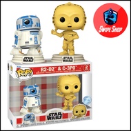 Funko Pop R2D2 and C3PO Disney 100 Star Wars 2 Pack Exclusive