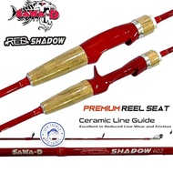 SAWA~D RED SHADOW SPINNING 2PIECE/BAITCASTING 1PIECE/2PIECE{BC}ROD