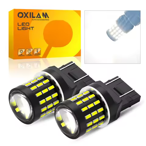 2Pcs T20 LED Canbus 7443 W21/5W LED Bulb for Opel Zafira Astra J Insignia Vivaro 2019 W21W LED Posit