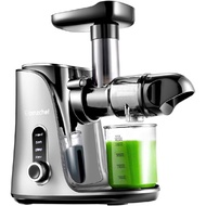 Juicer Machines,AMZCHEF Slow Masticating Juicer Extractor, Cold Press Juicer with Two Speed Modes, 2